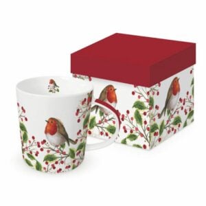 Merry Bird Gift-Boxed Mug - Paperproducts Design - 13.5 oz