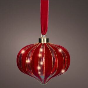 MicroLED Red Onion - Battery Operated - Warm White