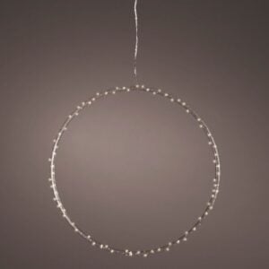 MicroLED Circle - Battery Operated - Warm White - 17"