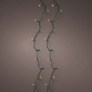 120 LED Sparkle Lights - Multi/Green