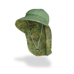 Sun Hat – Farmers Defense – Green Brush Camo