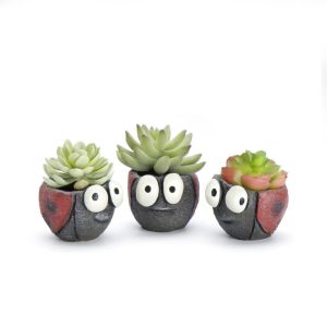 Ladybug Mini Planter Set - Blobhouse - 2.75"