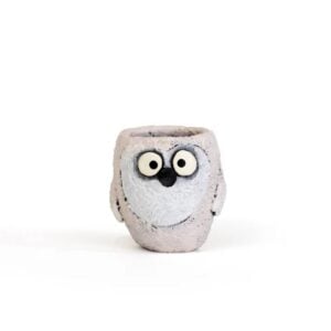 Flurry the Snowy Owl Planter