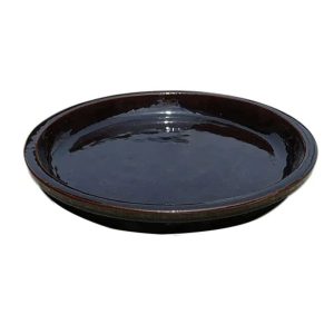 Plant Saucer – Dark Brown – 9.75″