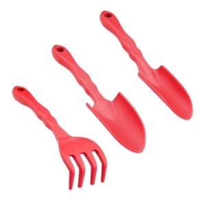 Kids 3PC Garden Tool Set – Corona – Red