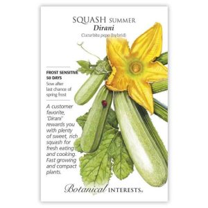 Summer Squash Seeds – Botanical Interests – Dirani