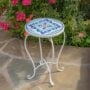 Mosaic Pedestal Plant Stand – Cape May – 22″