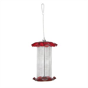 Sunflower Seed Forever Feeder – Birds Choice – Red – Small