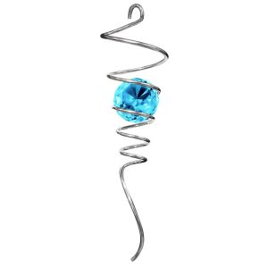 Mini Spinner Tail – Spinfinity – Silver Aqua – 7.5″