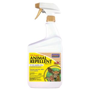 Hot Pepper Wax Animal Repellant Spray – Bonide – 32 oz