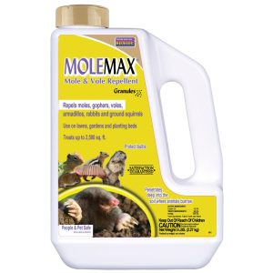 MoleMax Mole & Vole Repellent Granules – Bonide – 5 lb