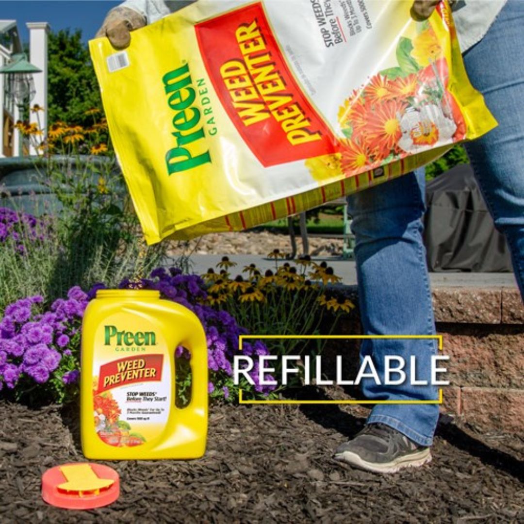 Garden Weed Preventer Granuals - Preen - 5.625 lb | Mahoney's Garden Center