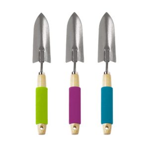 Wood Handle Transplanter with Comfort Grip – Terra Verde – Assorted Colors