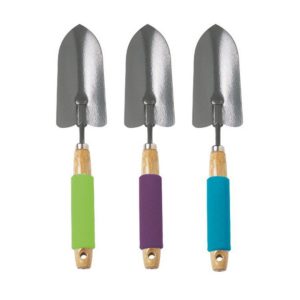Wood Handle Trowel with Comfort Grip – Terra Verde – Assorted Colors
