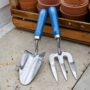 Wood Trowel & Fork Set – Burgon & Ball – British Meadow