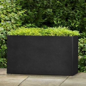Main Street Tall Planter – Campania – Lead – 47″