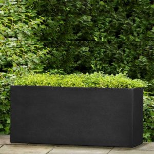 Main Street Tall Planter – Campania – Lead – 59″