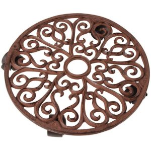 Cast Iron Plant Trolly – Large