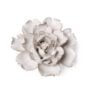 Rose Ceramic Flower – Chive – Ivory – 3.7″ x 1.8″