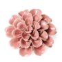 Hydrangea Ceramic Flower – Chive – Champange Pink – 3.5″ x 1.5″