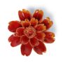 Paris Daisy Ceramic Flower – Chive – Orange Yellow – 4.25″ x 1.75″