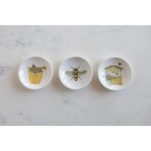 Bee Dish - Assorted - 3" x 3"
