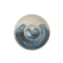 Chip & Dip Bowl – Cream/Blue – 8.9″ x 8.9″