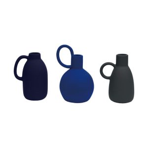 Stoneware Vase – Assorted – 4.8″ x 6″