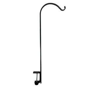 Clamp On Deck Rail Hanger – Black – 36″