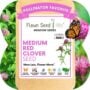 Medium Red Clover Pouch – Flawn Seed – 500 SQ FT