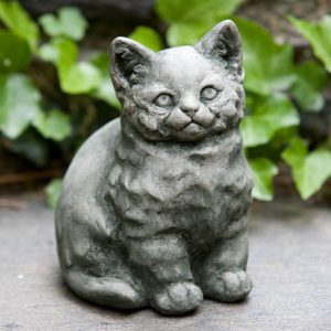 Kitty Statue – Campania – Alpine Stone – 4″ x 4.5″ x 6″