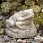 Tiny Frog Statue - Campania - Verde - 3" x 2.5"