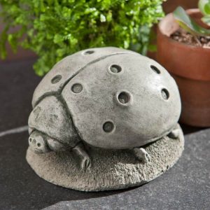 Ladybug Statue – Campania – Alpine Stone – 5″ x 4″ x 3″