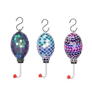 Mosaic Hummingbird Feeder - Assorted - 7"