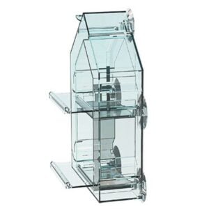 Sneak A Peak Window Feeder - Clear - 8" x 3.6" x 12.5"