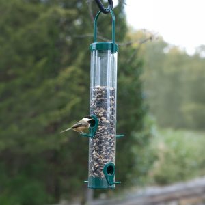Plastic Feeder Tube - Green - 6" x 15"