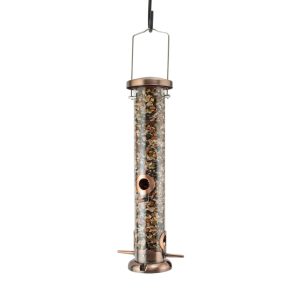 Copper Feeder Tube - Copper - 6" x 6" x 15.5"