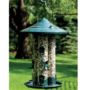 Triple Tube Feeder – Green – 12.25″ x 18″