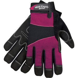 Womens Work Glove - Berry - Small