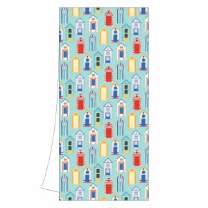 Riviera Cabanas Tea Towel - Paperproducts Design - 18" x 26"
