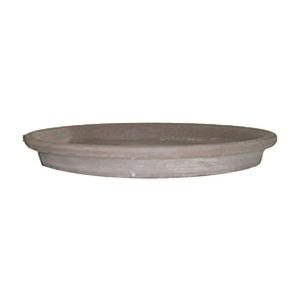 German Waterproof Saucer – Border Concepts – Chocolate – 3.5″
