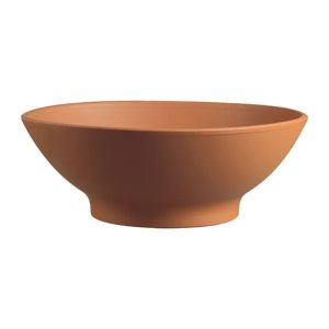 Italian Low Bowl – Border Concepts – Terra Cotta – 16″