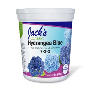 Hydrangea Blue 7-3-3 – Jack’s Classic – 1.5 lb
