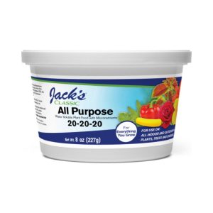 All Purpose Fertilizer 20-20-20 – Jack’s Classic – 8 oz