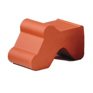 German Pot Feet - Border Concepts - Red Clay - Set of Three - 1.5"
