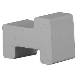 German Pot Feet - Border Concepts - Umbra Clay - Set of Three - 2.5"