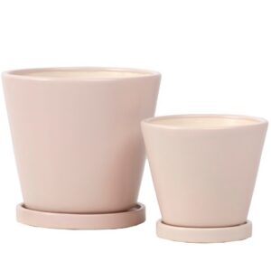 Petit Taper Attached Saucer - Alfresco - Taupe - 7"