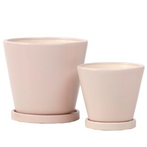 Petit Taper Attached Saucer - Alfresco - Taupe - 5"