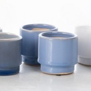 Brit Mini Pot - Alfresco - Light Blue - 2.75"