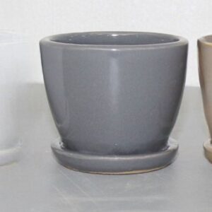 Dorset Mini Pot - Alfresco - Grey - 2.75"
